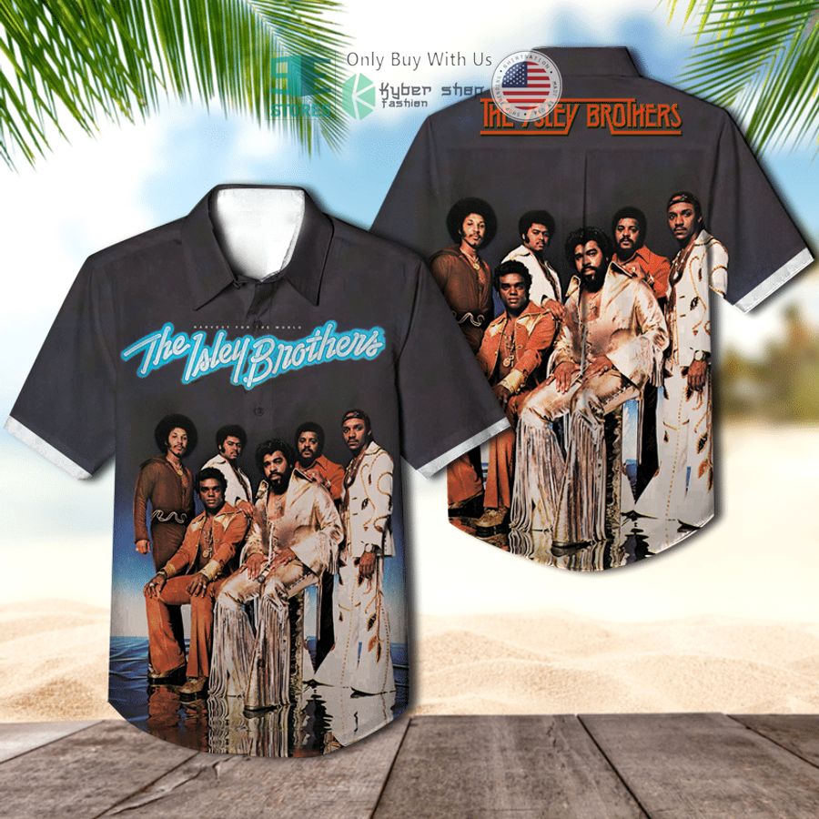 the isley brothers harvest for the world album hawaiian shirt 1 15505