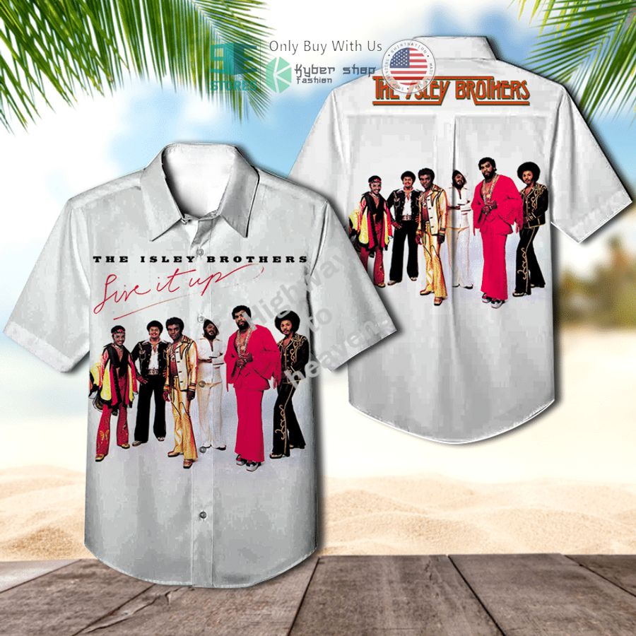 the isley brothers live it up album hawaiian shirt 1 6355