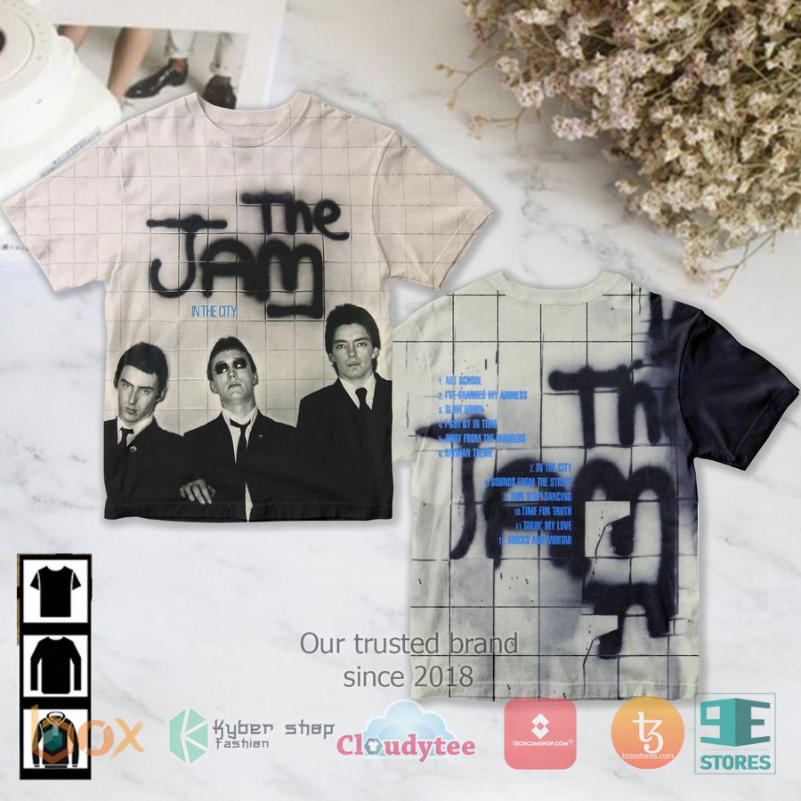 the jam band in the city album 3d t shirt 1 73707