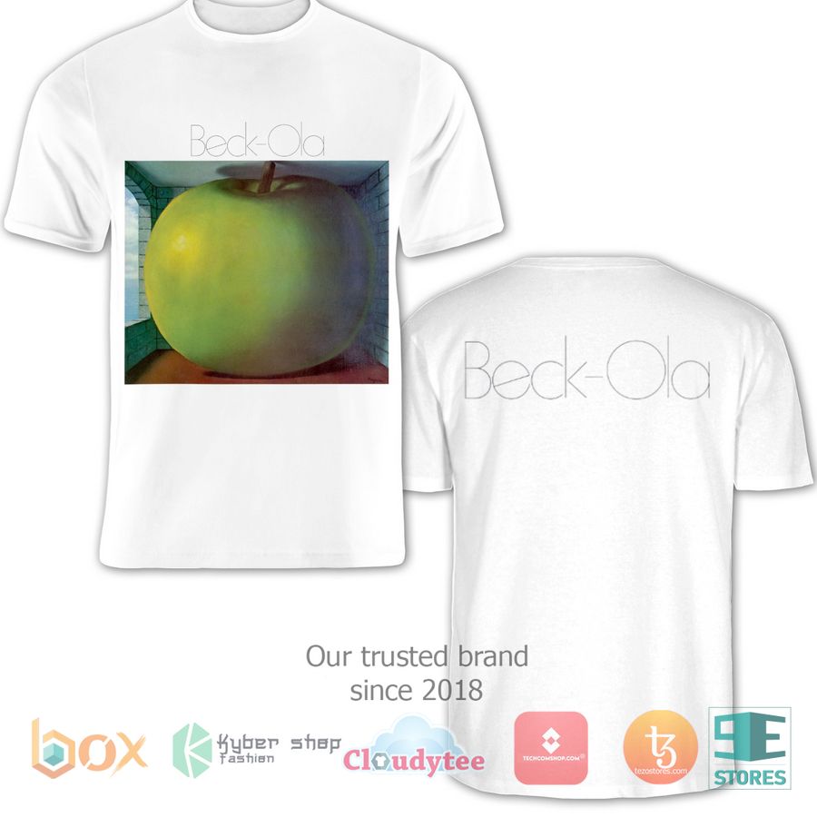 the jeff beck group beck ola white album 3d t shirt 1 23726