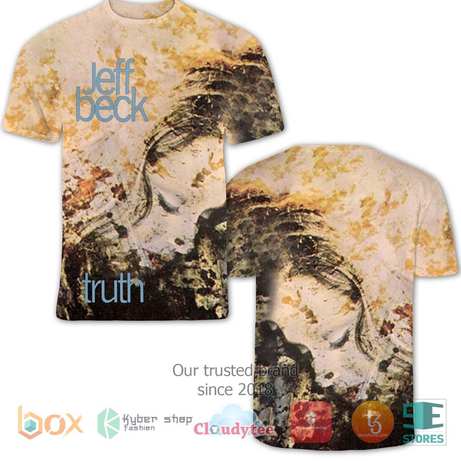 the jeff beck group truth album 3d t shirt 1 51530