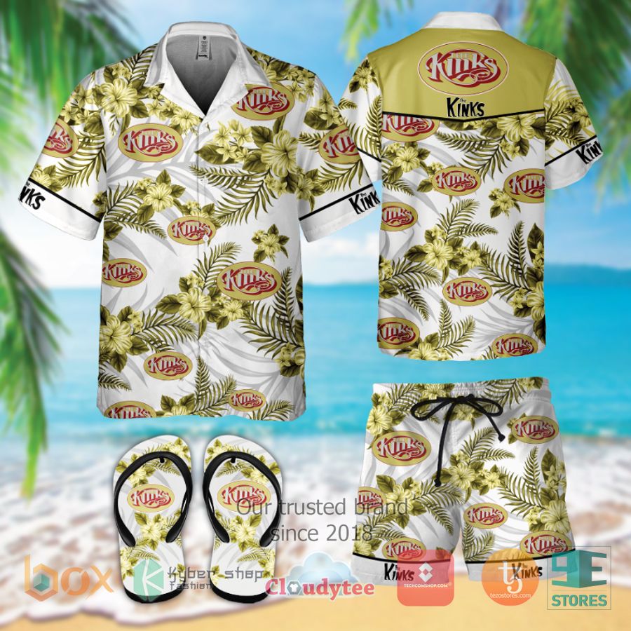 the kinks band hawaiian shirt shorts 1 41071