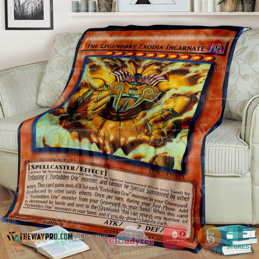 the legendary exodia incarnate soft blanket 1 98174