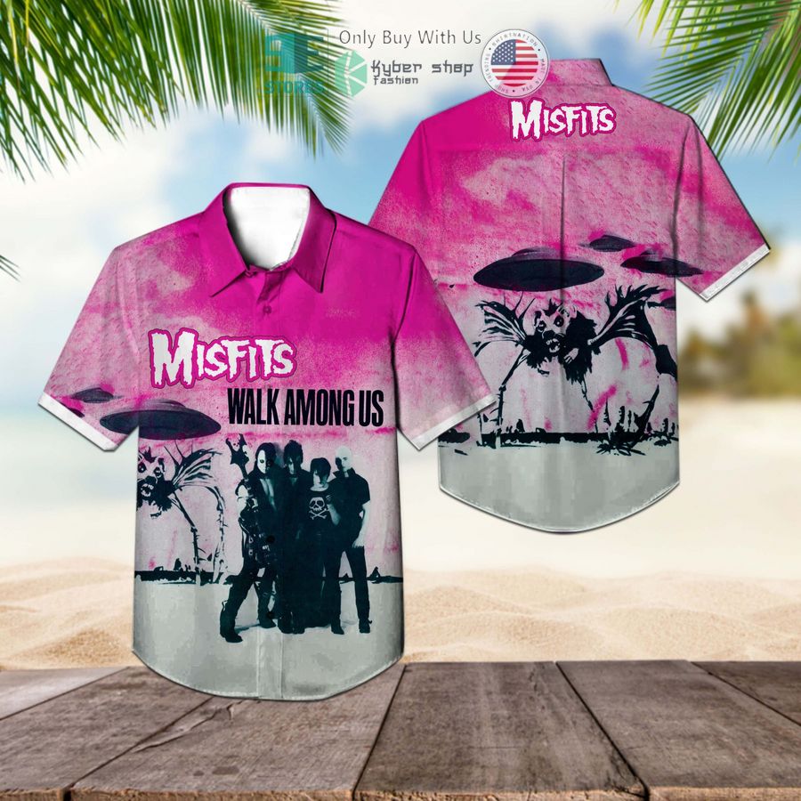 the misfits band walk among us album hawaiian shirt 1 83698