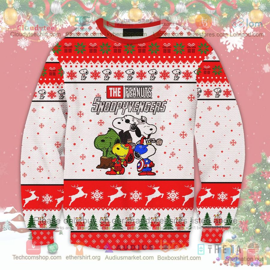 the peanuts snoopyvengers sweatshirt sweater 1 25975