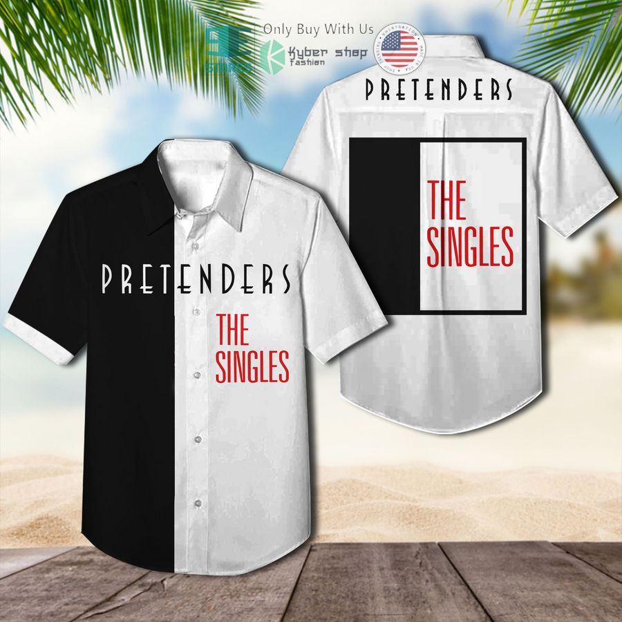 the pretenders band the singles album hawaiian shirt 1 51314
