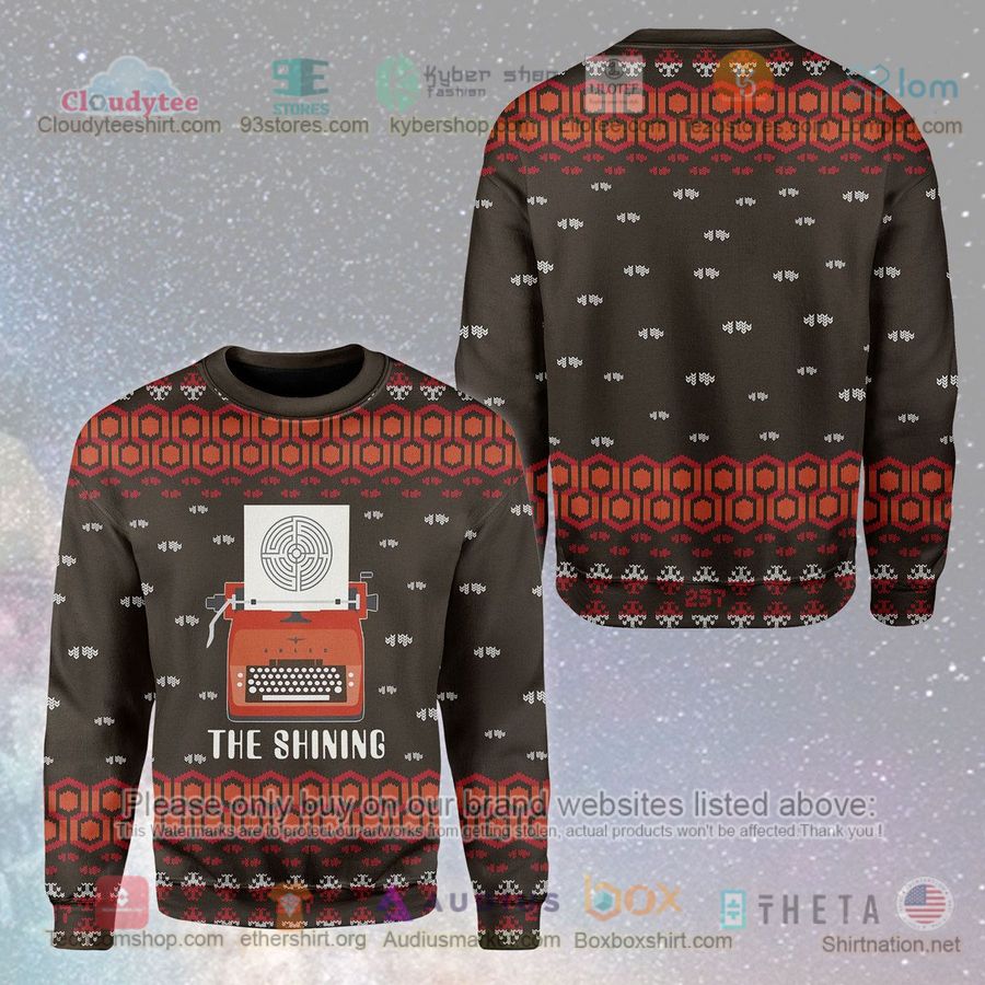 the shining typewriter sweatshirt sweater 1 74614
