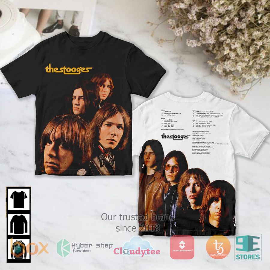 the stooges band the stooges album 3d t shirt 1 20038