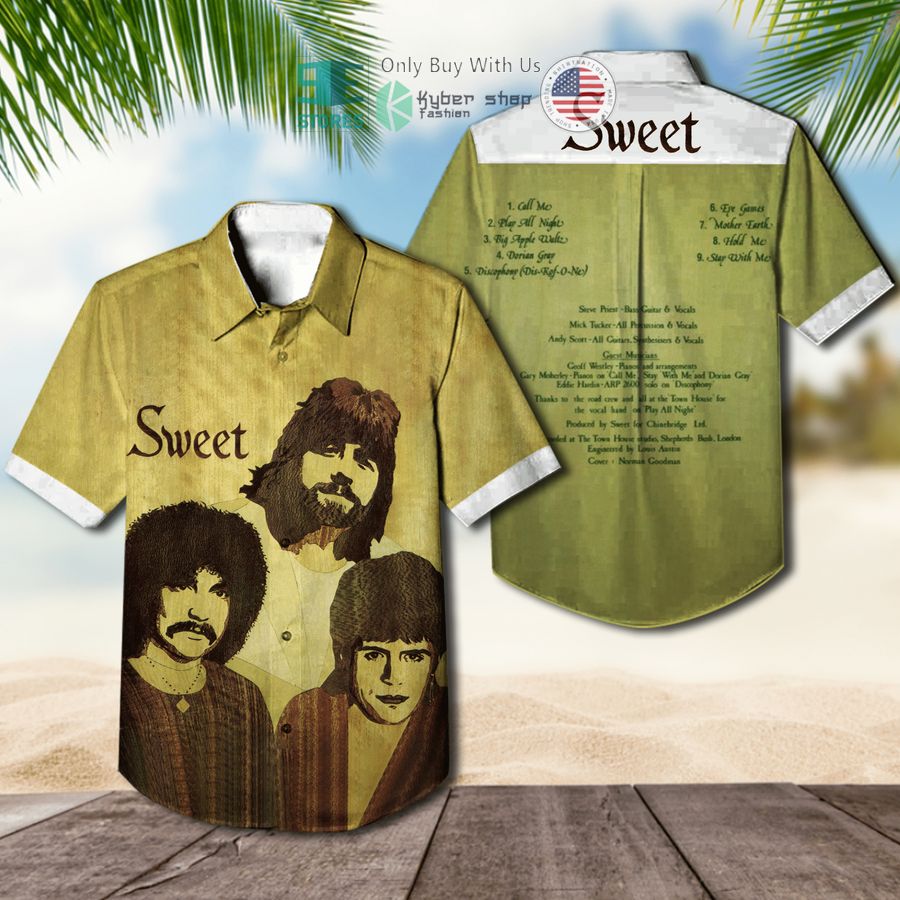 the sweet band cut above the rest 1 album hawaiian shirt 1 36108