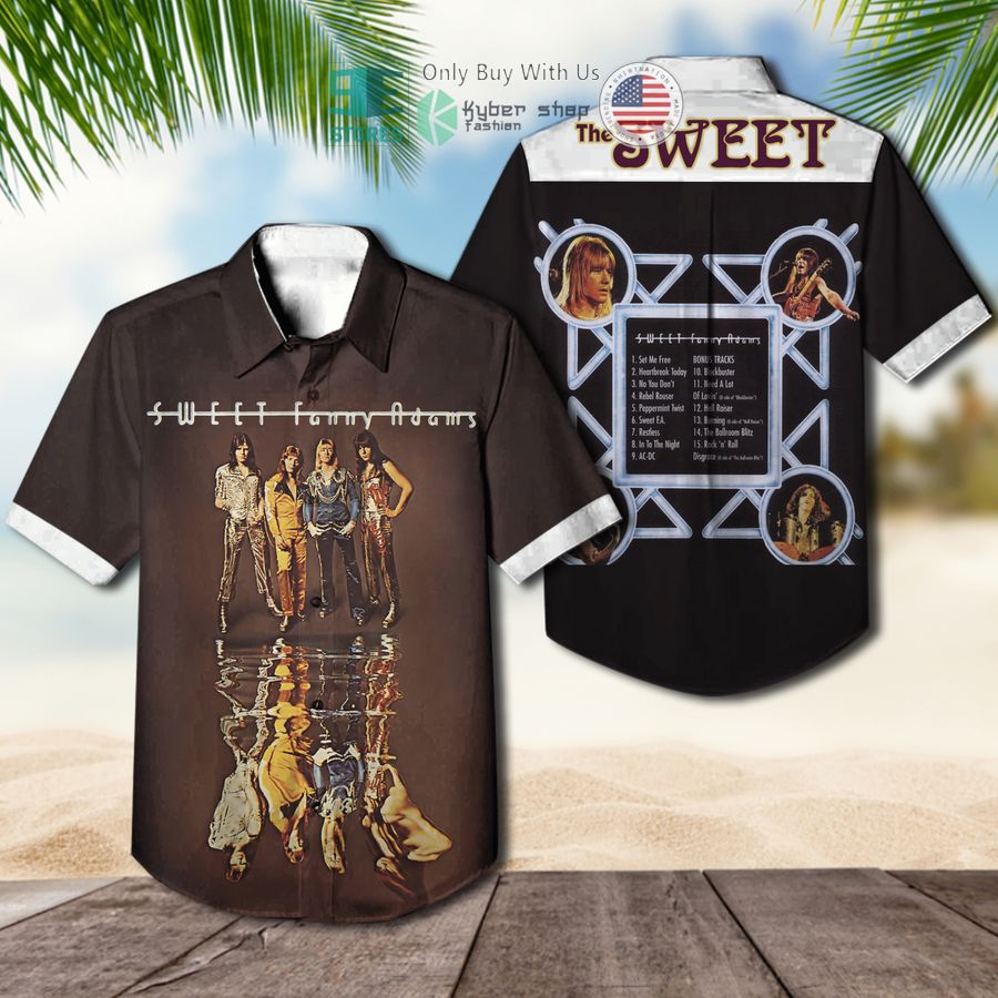 the sweet band sweet fanny adams album hawaiian shirt 1 96637