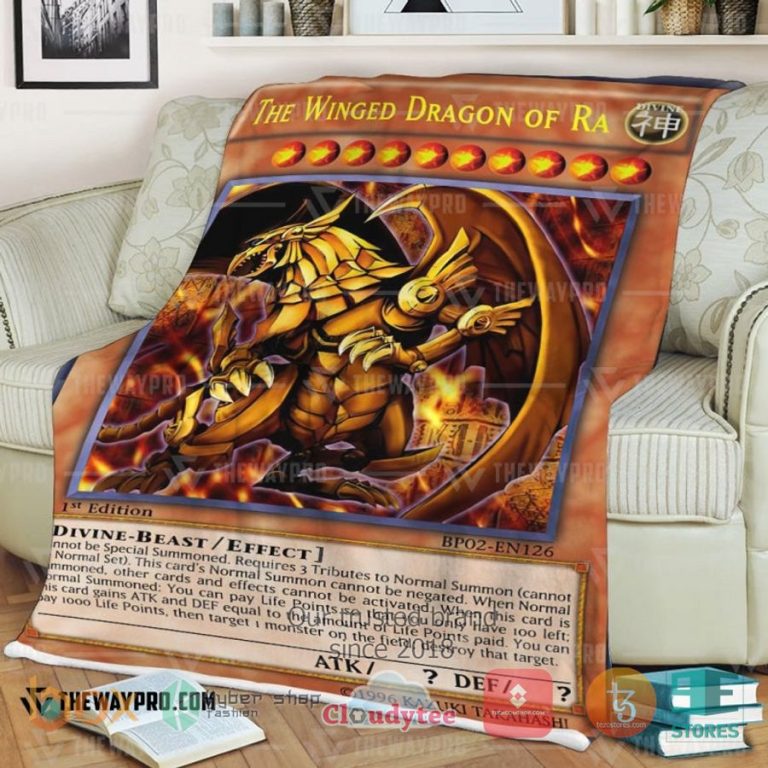 the winged dragon of ra soft blanket 3 33928