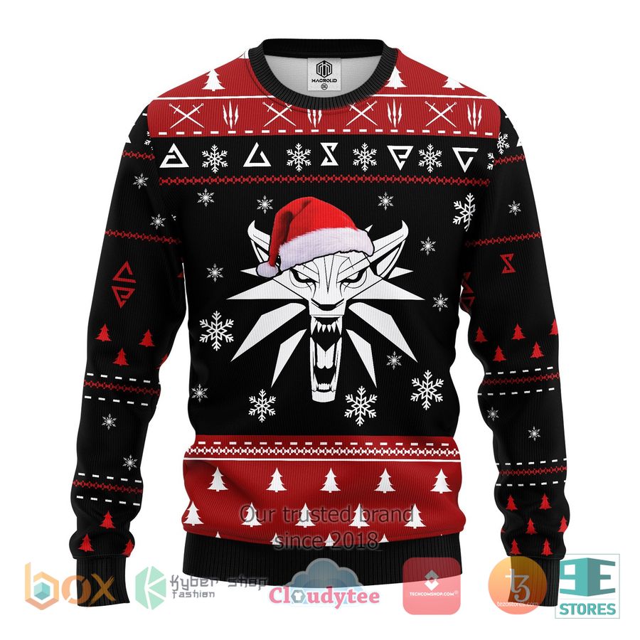 the witcher ugly christmas sweater 1 2094