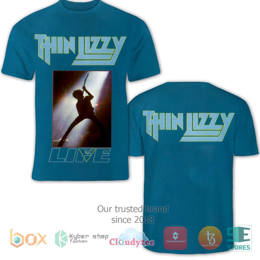 thin lizzy band life album 3d t shirt 1 50899