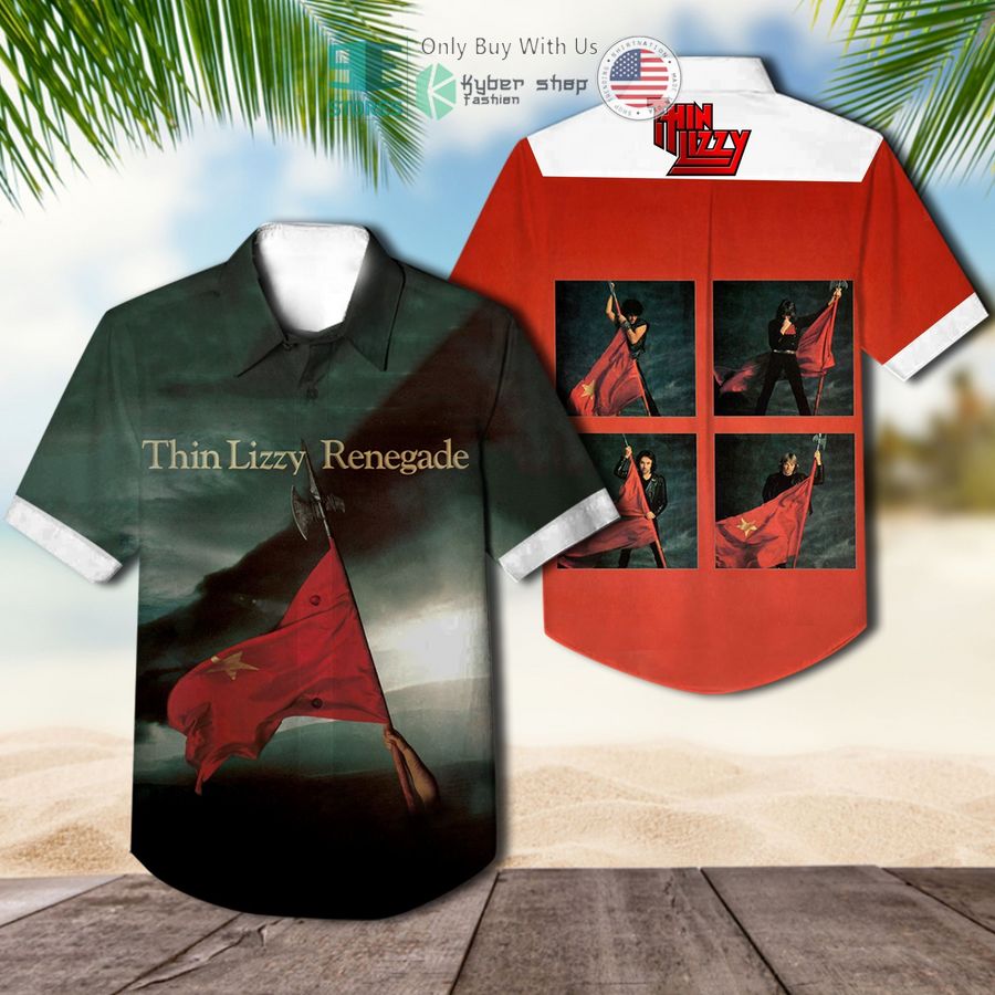 thin lizzy band renegade album cover hawaiian shirt 1 14482