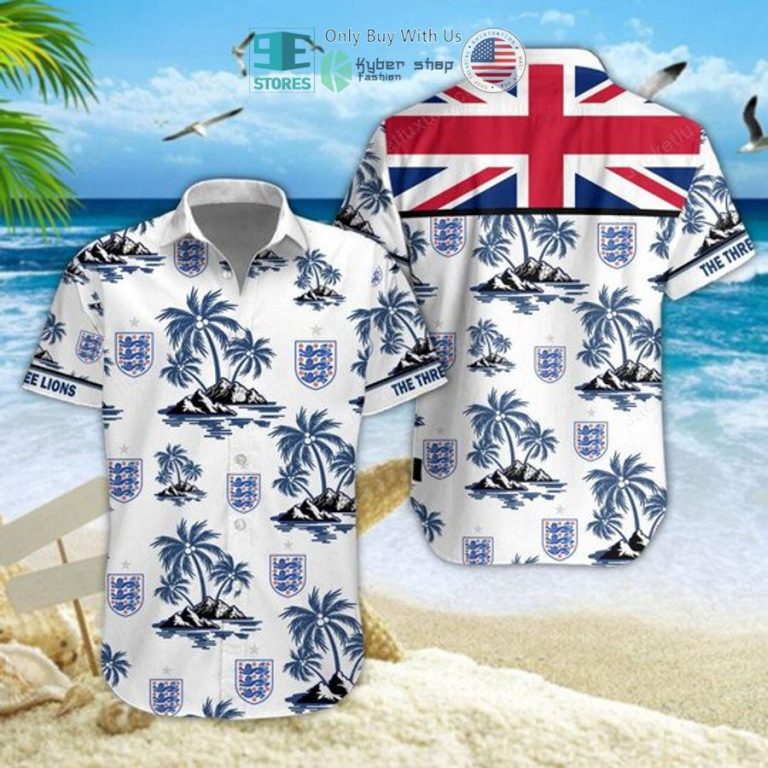 three lionesses england national football team hawaiian shirt shorts 1 66826