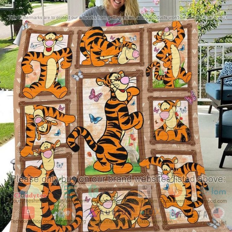 tigger and butterfly quilt 1 65405