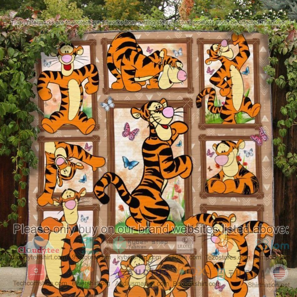 tigger and butterfly quilt 2 50896