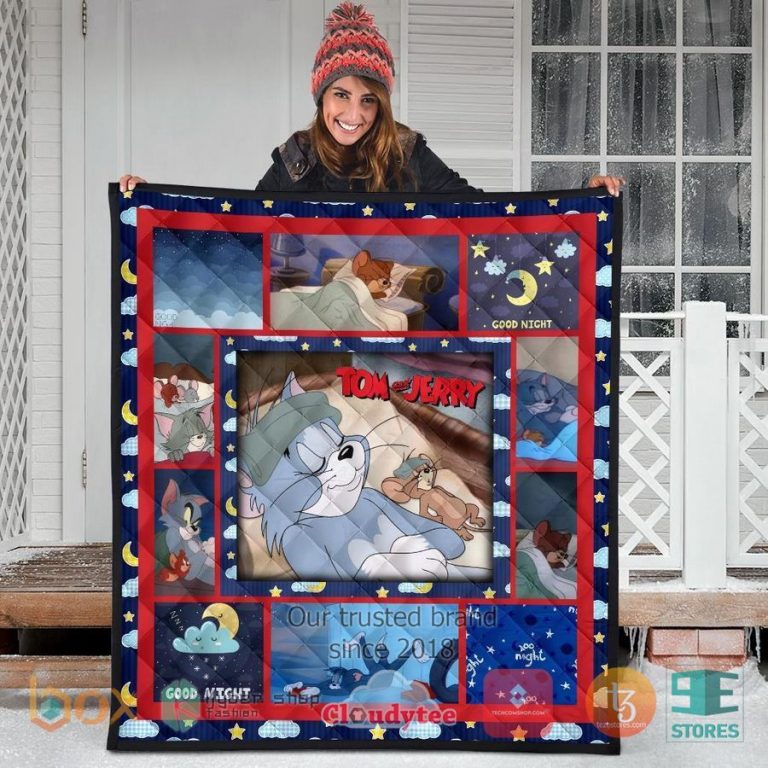 tom and jerry cartoon quilt blanket 3 59176