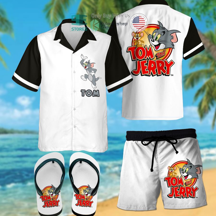 tom cat hawaiian shirt shorts 1 40573