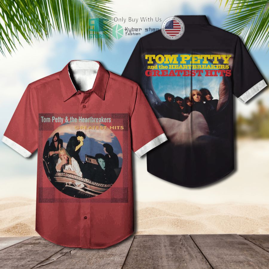 tom petty and the heartbreakers greatest hits album hawaiian shirt 1 22027