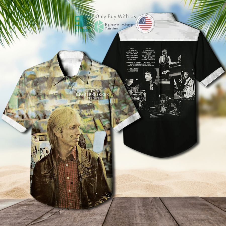 tom petty and the heartbreakers hard promises album hawaiian shirt 1 49972