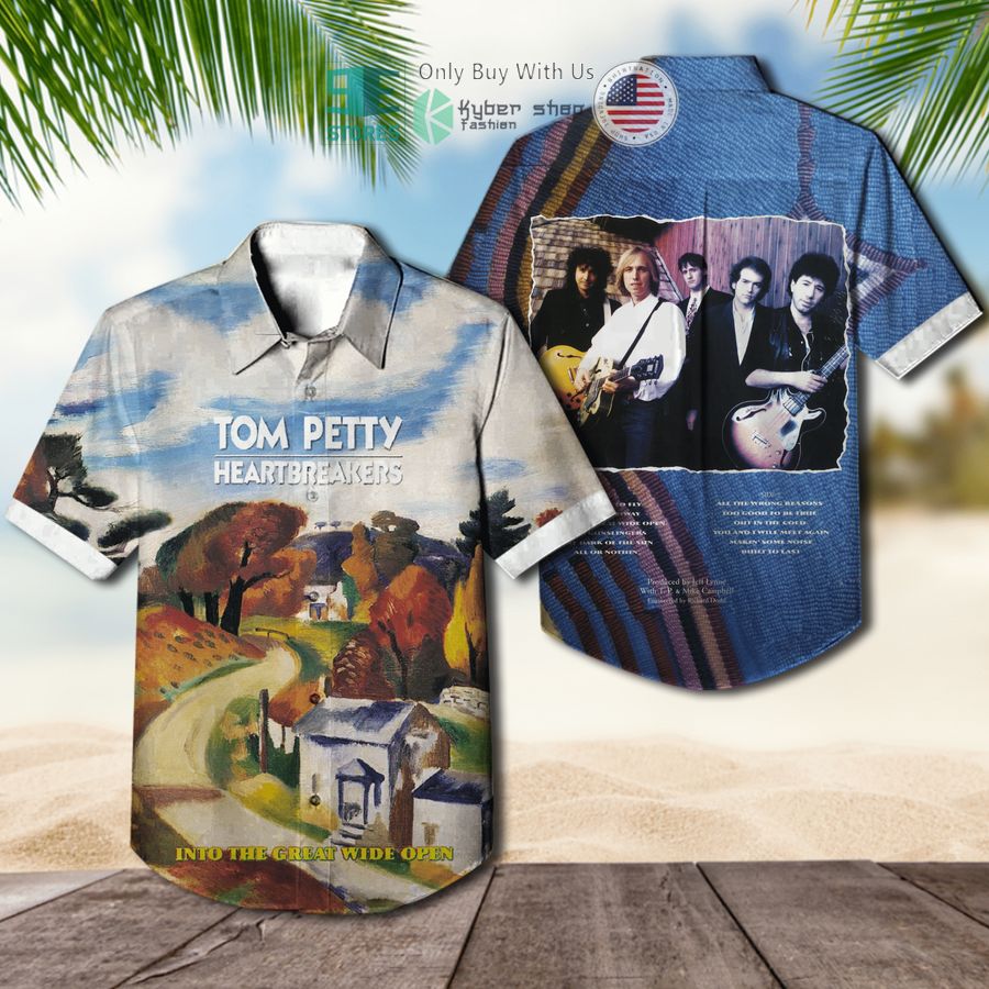 tom petty and the heartbreakers into the great wide open album hawaiian shirt 1 41636