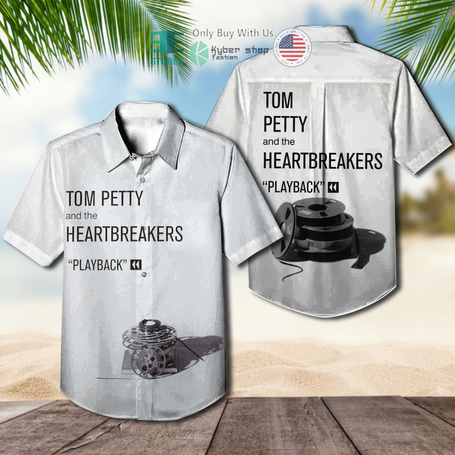 tom petty and the heartbreakers playback album hawaiian shirt 1 3482