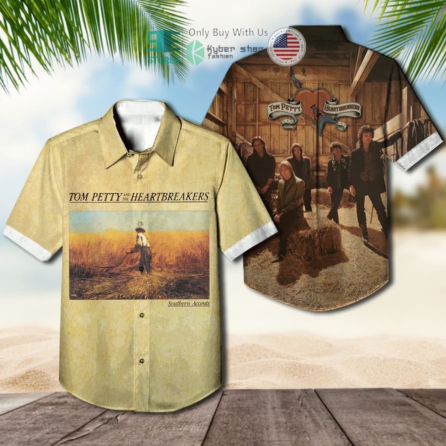 tom petty and the heartbreakers southern accents album hawaiian shirt 1 7040