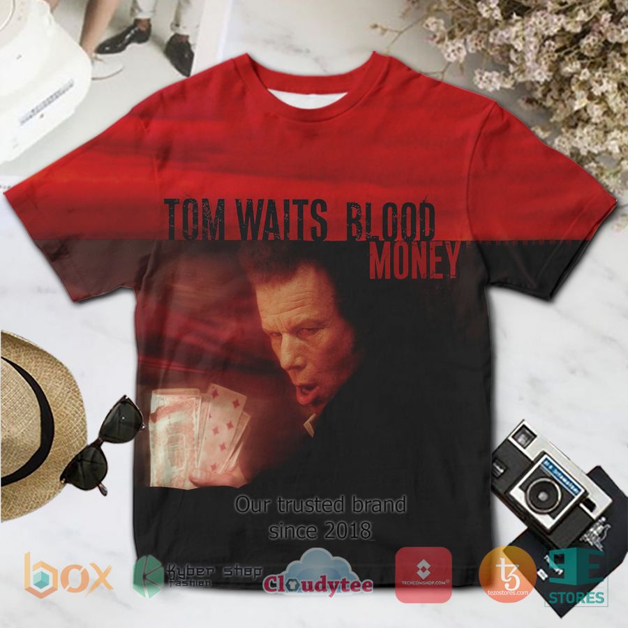 tom waits blood money album 3d t shirt 1 46155