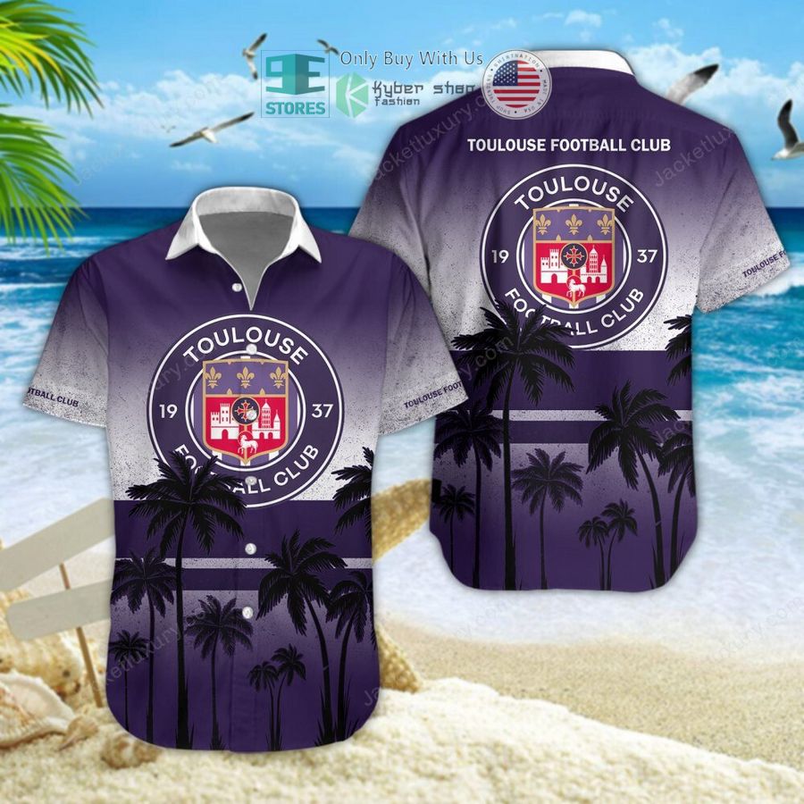 toulouse football club palm tree hawaiian shirt shorts 1 6969