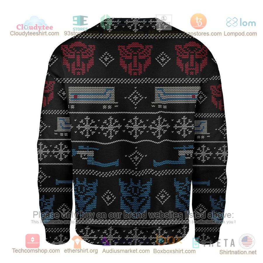 transformers black sweatshirt sweater 3 96821