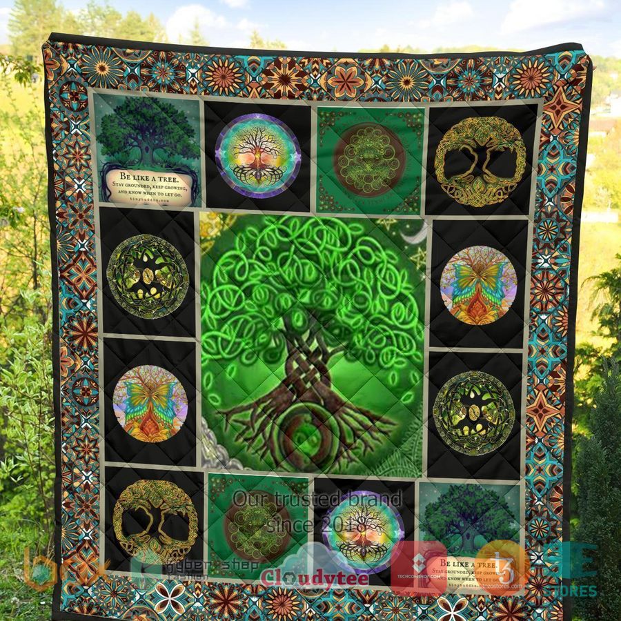 tree of life earth quilt blanket 2 88136
