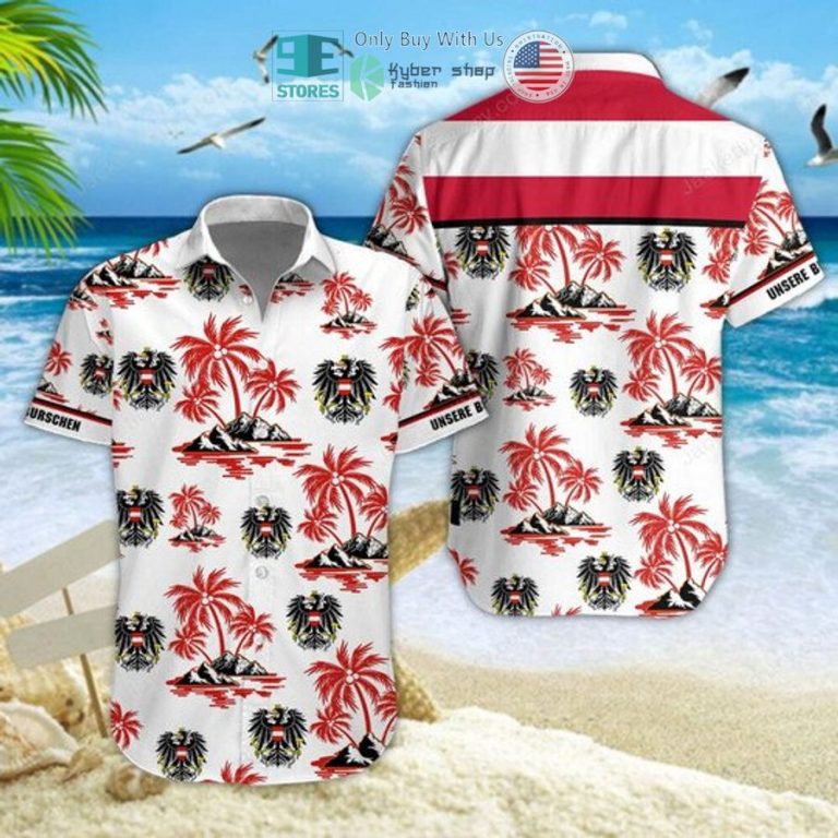 unsere burschen austria national football team hawaiian shirt shorts 1 85841