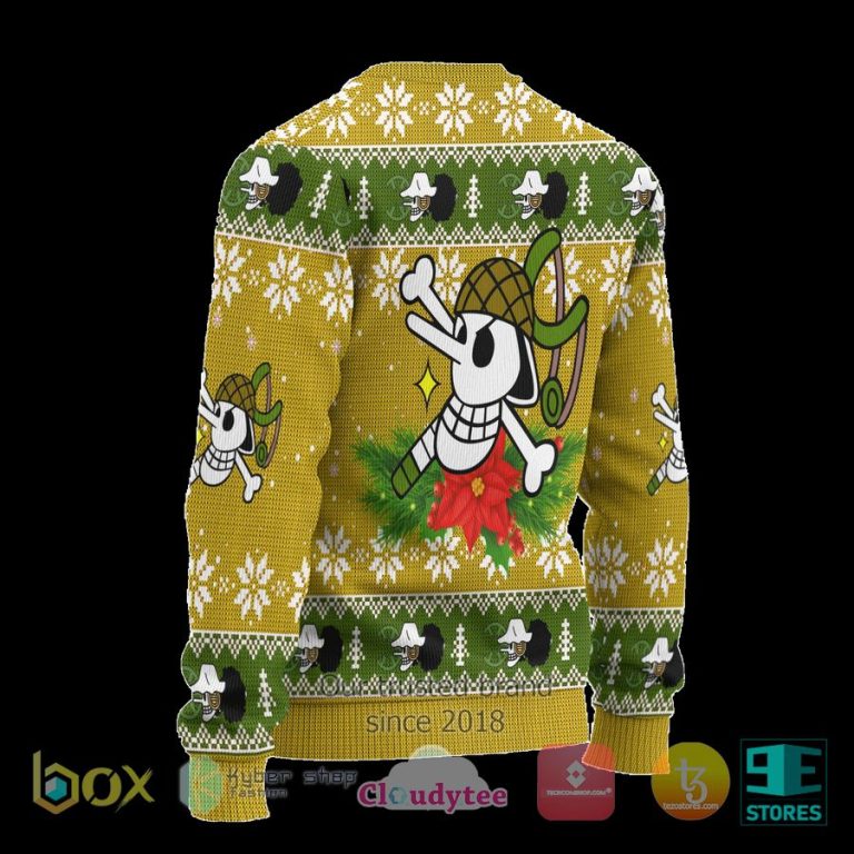 usopp one piece anime ugly christmas sweater 2 97908