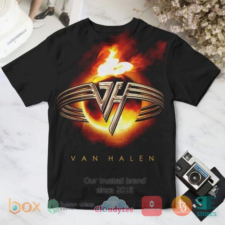 van halen band logo black album 3d t shirt 1 52588