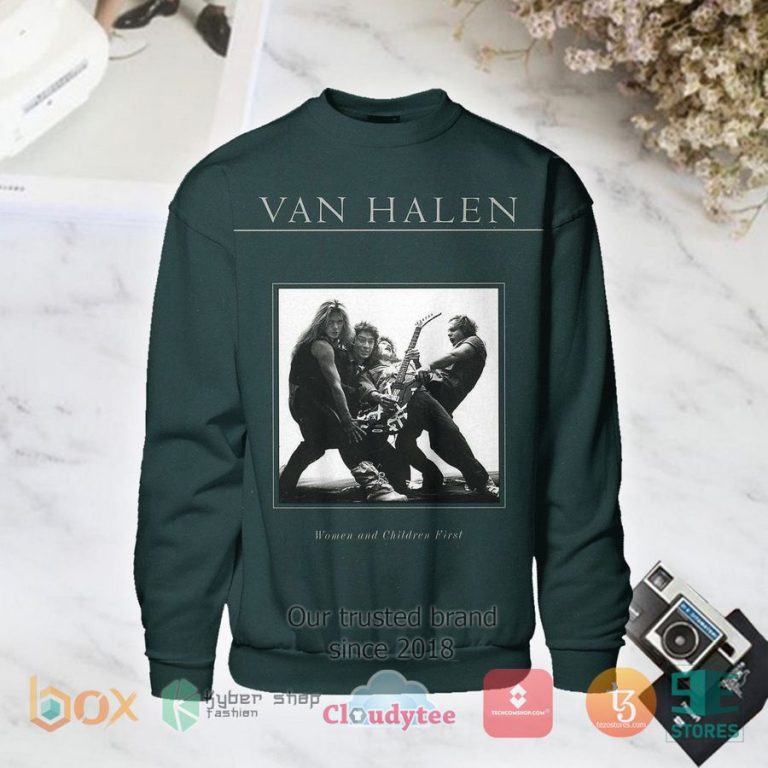 van halen band women and children first album 3d t shirt 3 69251