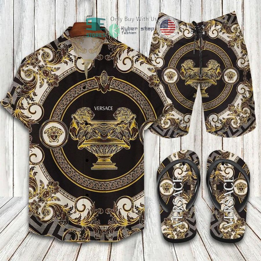 versace barocco hawaii shirt shorts 1 14196