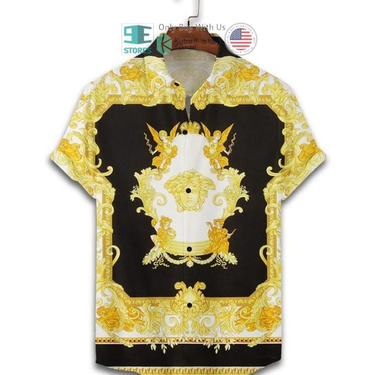 versace medusa color hawaii shirt shorts 2 27160