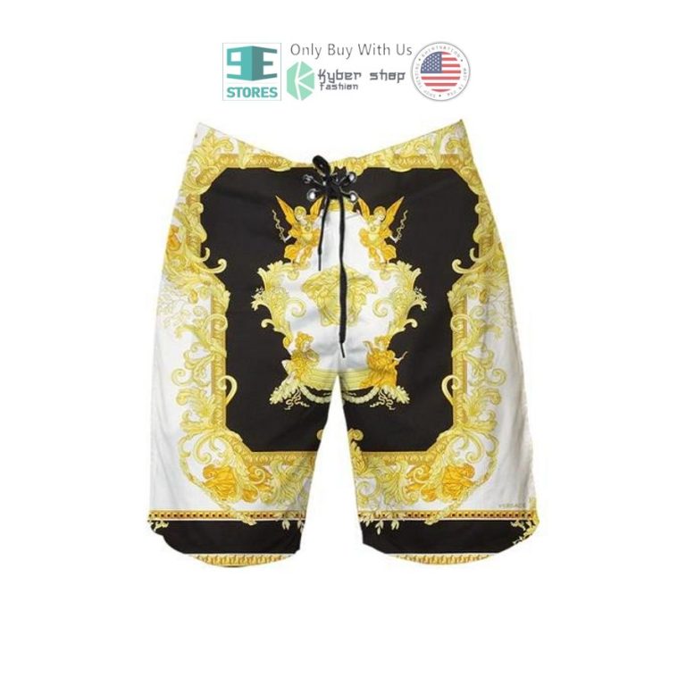 versace medusa color hawaii shirt shorts 3 91700