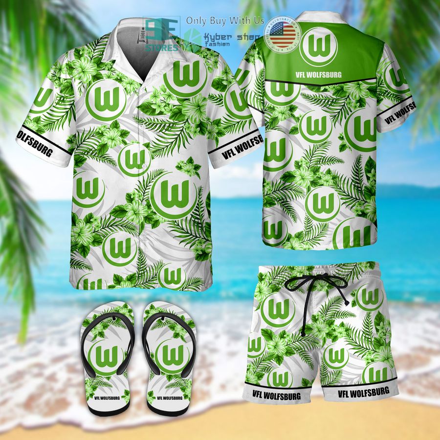 vfl wolfsburg hawaii shirt shorts 1 53946