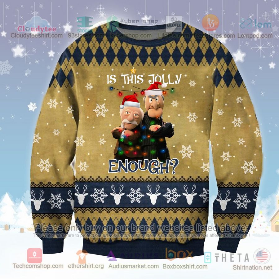 waldorf muppet is this jolly enough sweatshirt sweater 1 50285