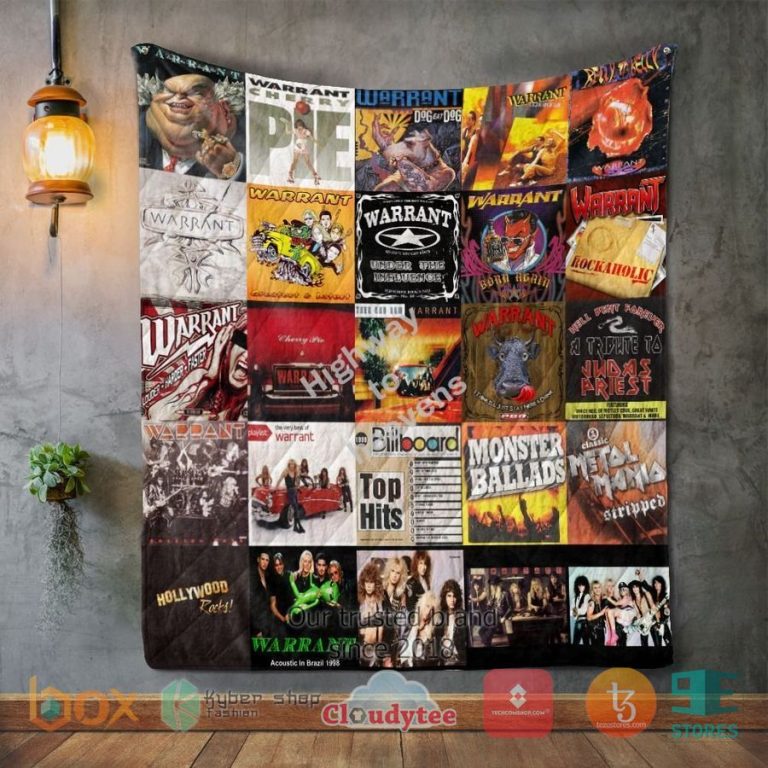 warrant band album covers quilt 1 22001