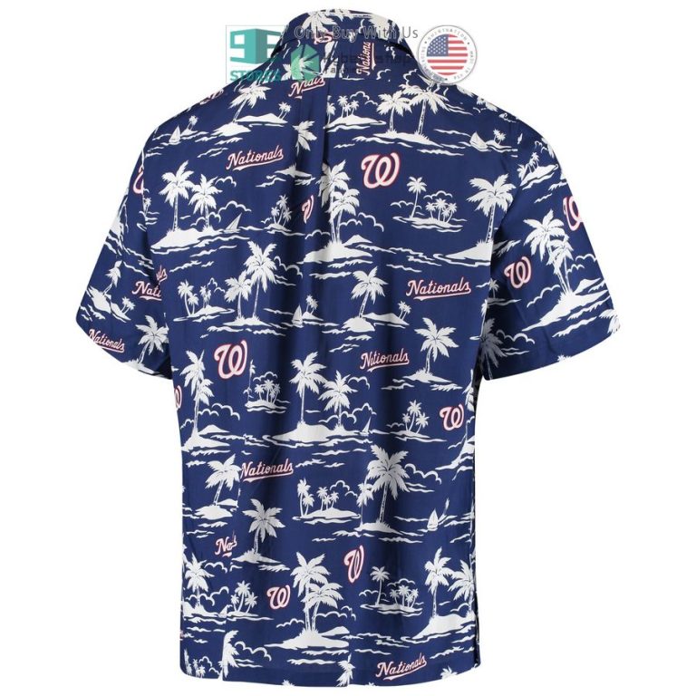 washington nationals reyn spooner vintage short sleeve navy hawaiian shirt 3 87012