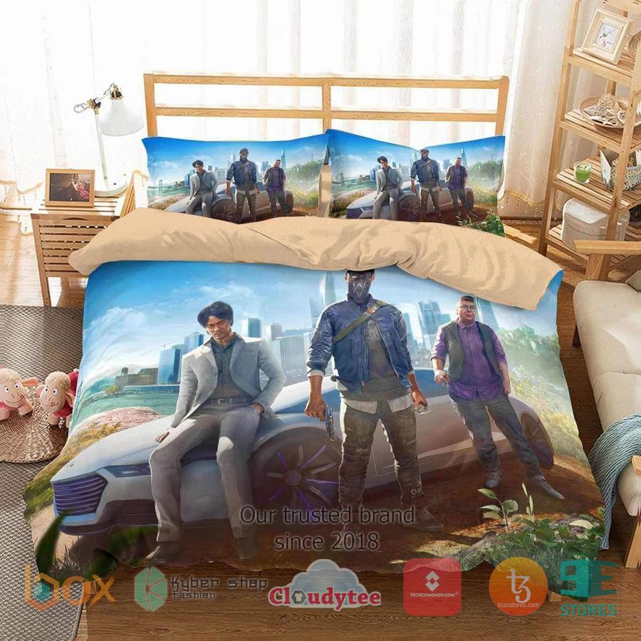 watch dogs 2 aiden pearce bedding set 1 38988