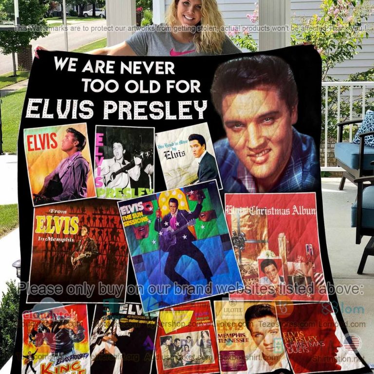 we are never too old for elvis presley quilt 1 29042