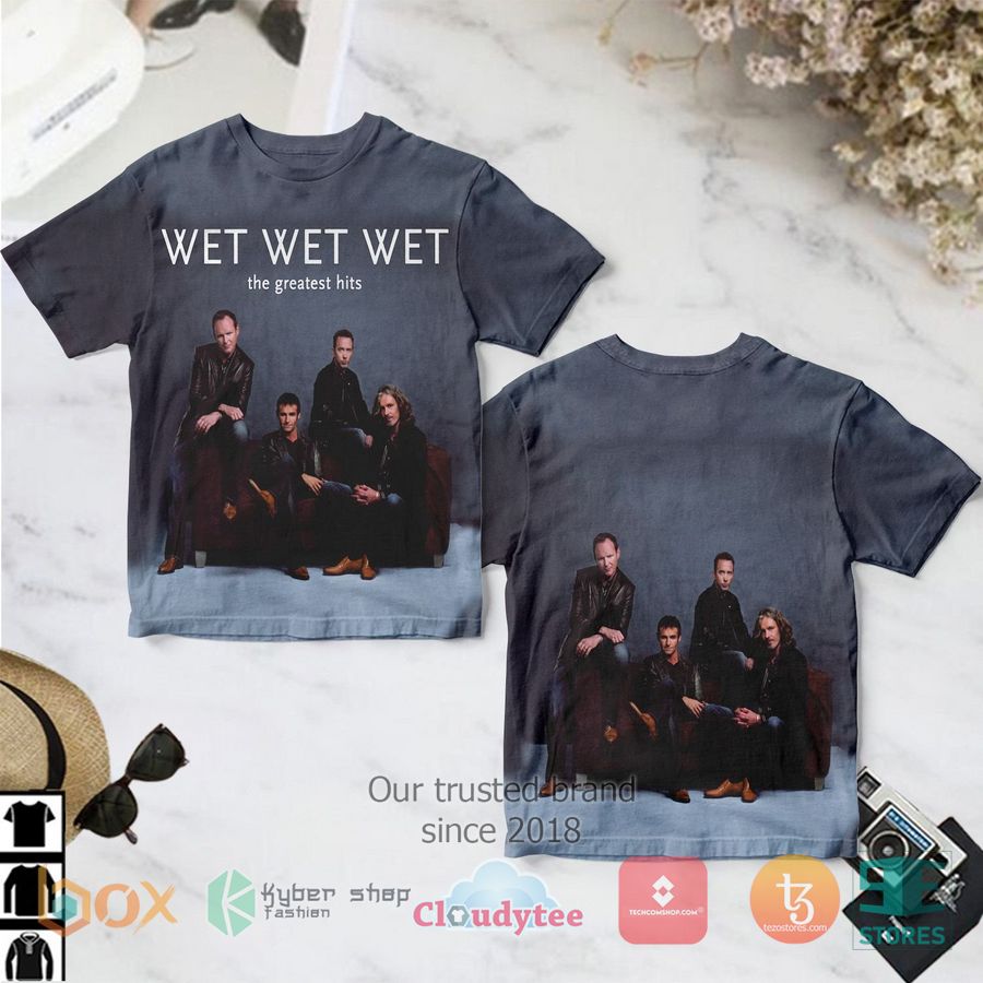 wet wet wet band the greatest hits album 3d t shirt 1 71231