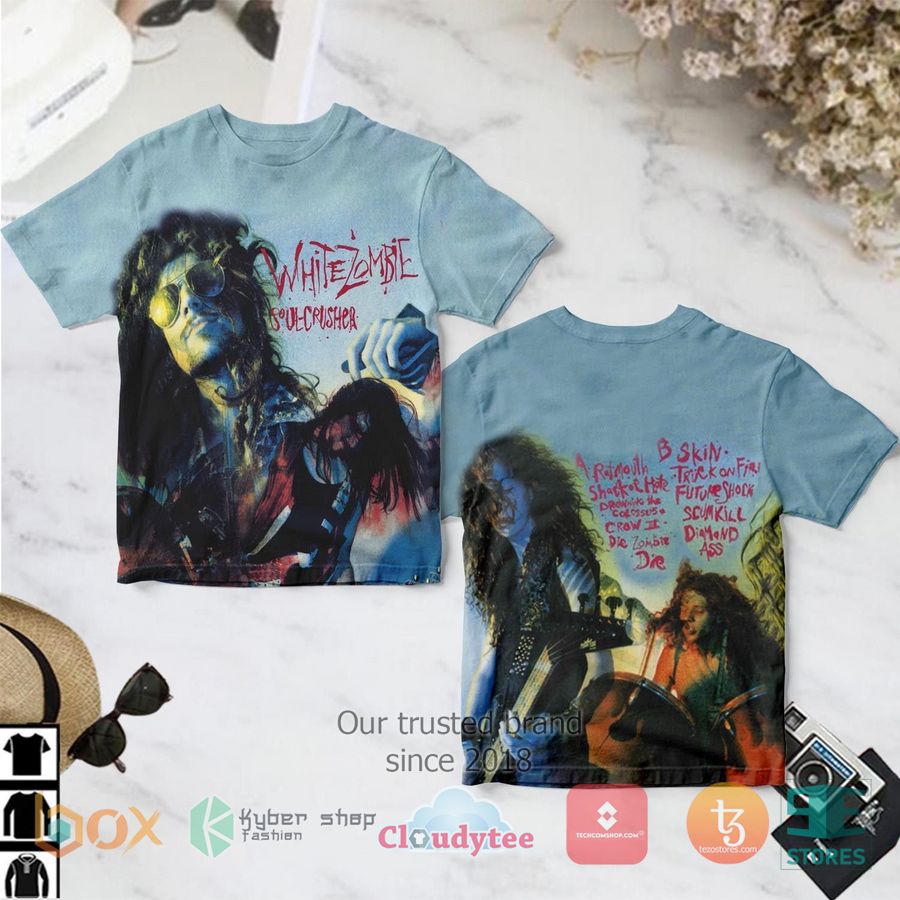 white zombie band soul crusher album 3d t shirt 1 81816
