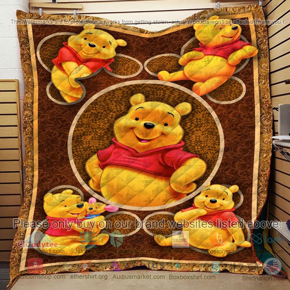 winnie the pooh brown quilt 3 93955