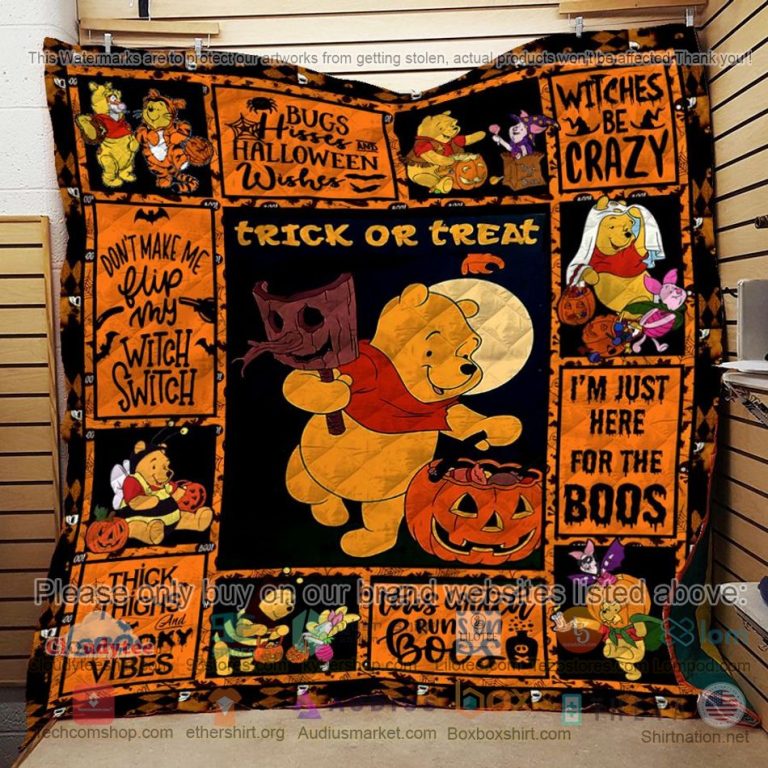 winnie the pooh trick or treat quilt 3 30345