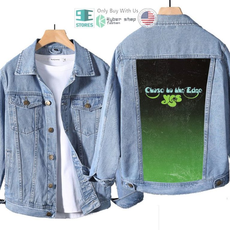 yes band close to the edge album denim jacket 1 24599